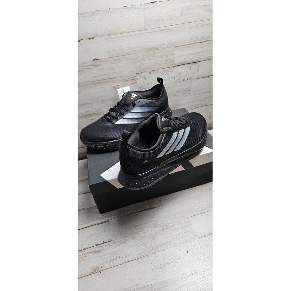 adidas Jog It M Men’s Running Shoes – Black/White – Size 10.5 – New w/ Box